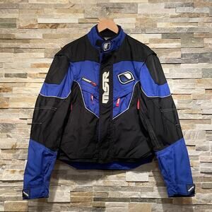 MSR Trans-JAK Motocross Jacket Men’s M | Blue Black Racing, NWOT